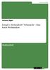 Ariane Jäger: Joseph v. Eichendorff: 'Sehnsucht' - Eine kurze Werkanalyse, eBook