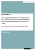 Martina Bruns: Der pragmatische Ansatz von Watzlawick et al. unter besonderer Berücksichtigung des Teufelskreismodells von Schulz von Thun, eBook