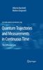 Alberto Barchielli: Quantum Trajectories and Measurements in Continuous Time, Buch