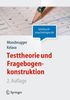 Testtheorie und Fragebogenkonstruktion, Buch