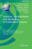 Analysis, Architectures and Modelling of Embedded Systems, Buch