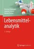 Reinhard Matissek: Lebensmittelanalytik, Buch