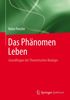 Heinz Penzlin: Das Phänomen Leben, Buch
