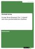 Christoph Eyring: George Bryan Brummel: Der 'Urdandy' und seine gesellschaftlichen Einflüsse, eBook