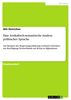 Nils Heinichen: Eine lexikalisch-semantische Analyse politischer Sprache, eBook