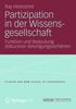 Ray Hebestreit: Partizipation in der Wissensgesellschaft, Buch
