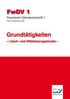 FwDV 1 Feuerwehr Dienstvorschrift 1, Buch