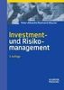 Peter Albrecht: Investment- und Risikomanagement, Buch