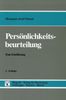 Hermann-Josef Fisseni: Persönlichkeitsbeurteilung, Buch