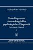 Grundfragen und Anwendungsfelder psychologischer Diagnostik, Buch