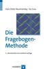 Hans D. Mummendey: Die Fragebogen-Methode, Buch