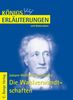 Johann W von Goethe: Die Wahlverwandtschaften von Johann Wolfgang von Goethe. Textanalyse und Interpretation., eBook