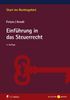 Hans-Wolfgang Arndt: Einführung in das Steuerrecht, Buch