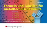 Peter Schierbock: Formeln und Tabellen für metalltechnische Berufe, Buch