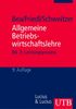 Allgemeine Betriebswirtschaftslehre 3. Leistungsprozeß, Buch