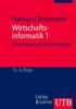 Hans R. Hansen: Wirtschaftsinformatik 1, Buch
