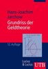 Hans-Joachim Jarchow: Grundriss der Geldtheorie, Buch