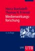Heinz Bonfadelli: Medienwirkungsforschung, Buch
