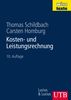 Thomas Schildbach: Kosten- und Leistungsrechnung, Buch