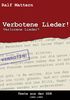 Ralf Mattern: Verbotene Lieder! Verlorene Lieder!, Buch