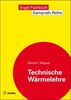 Fritz Dietzel: Technische Wärmelehre, Buch