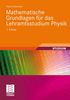 Franz Embacher: Mathematische Grundlagen für das Lehramtsstudium Physik, Buch