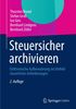 Steuersicher archivieren, Buch