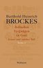 Barthold H. Brockes: Werke 02. Irdisches Vergnügen in Gott, Buch