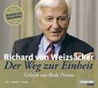 Richard von Weizsäcker: Der Weg zur Einheit, 4 CDs