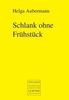 Helga Aubermann: Schlank ohne Frühstück, Buch