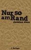 Christian Dinse: Nur so am Rand (2. Auflage), Buch