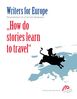 Writers for Europe, Buch