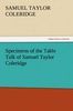 Samuel Taylor Coleridge: Specimens of the Table Talk of Samuel Taylor Coleridge, Buch