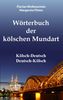 Margarete Flimm: Wörterbuch der kölschen Mundart, Buch