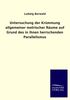 Ludwig Berwald: Untersuchung der Krümmung allgemeiner metrischer Räume auf Grund des in ihnen herrschenden Parallelismus, Buch