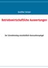 Gunther Jensen: Betriebswirtschaftliche Auswertungen, Buch