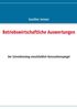 Gunther Jensen: Betriebswirtschaftliche Auswertungen, eBook
