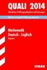 Walter Modschiedler: Abschluss-Prüfungsaufgaben Hauptschule/Mittelschule Bayern / Sammelband Quali Mathematik · Deutsch · Englisch 2013, Buch