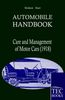 Clifford Brokaw: Automobile Handbook, Buch