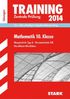 Martin Fetzer: Training Mathematik 10. Klasse Zentrale Prüfung 2013 Abschlussprüfung Hauptschule Nordrhein-Westfalen. Lösungsheft, Buch