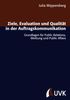 Julia Wippersberg: Ziele, Evaluation und Qualität in der Auftragskommunikation, Buch