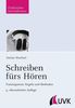 Stefan Wachtel: Schreiben fürs Hören, Buch