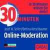 Josef W. Seifert: 30 Minuten Online-Moderation, CD