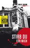 Max Adam: Stirb du für mich, Buch