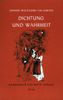 Johann W. von Goethe: Dichtung und Wahrheit, Buch