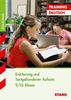 Gabriele Achhammer: Training Deutsch. Erörterung und Textgebundener Aufsatz 9./10. Klasse Realschule, Buch
