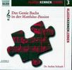 Stefan Schaub: Das Genie Bachs in der Matthäus-Passion, 1 Audio-CD, CD