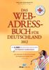 Das Web-Adressbuch für Deutschland 2012, Buch