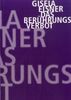 Gisela Elsner: Das Berührungsverbot, Buch