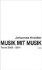 Johannes Kreidler: Musik mit Musik, Buch
